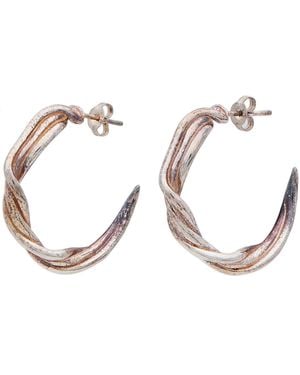 By Nye Earrings 925/1000 - Metallic