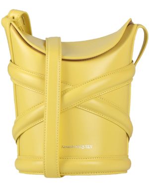 McQueen Bolso Con Bandolera - Amarillo