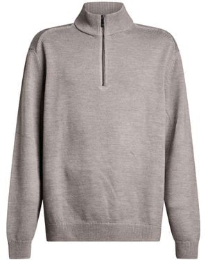 ARMANI EXCHANGE Jumper Cotton, Acrylic, Virgin Wool - Grey