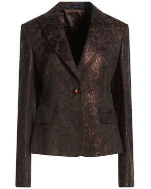 SEVENTY VENEZIA Blazer Cotton, Acetate, Polyester - Black