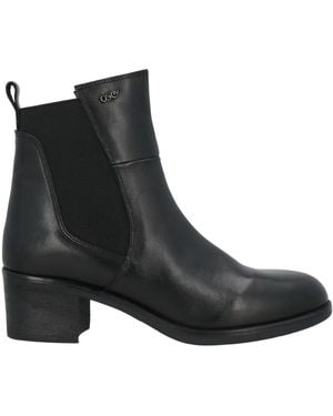 Osey Ankle Boots Leather - Black