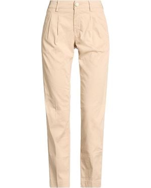 Jacob Cohen Trousers Cotton, Elastane - Natural