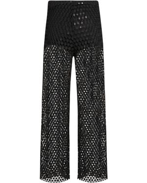 Hanita Pants Polyester - Black