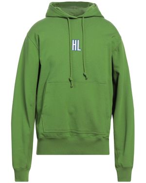 Helmut Lang Sweatshirt Cotton, Elastane - Green