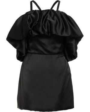 Patou Mini Dress Viscose - Black