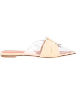 Nensi Dojaka Mules & Clogs Textile Fibers, Pvc - Natural