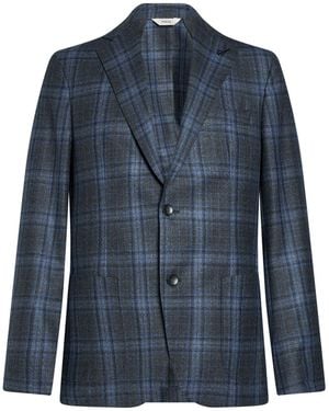 Paoloni Blazer Merino Wool - Blue