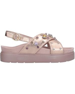 Luciano Barachini Sandals Textile Fibres - Pink