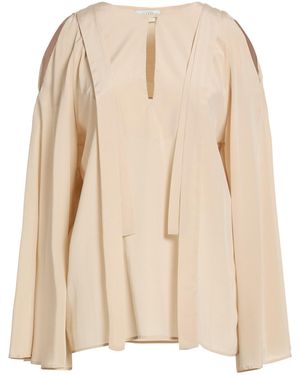 Ballantyne Top Silk, Elastane - Natural