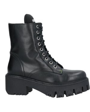 Patrizia Pepe Ankle Boots Leather - Black