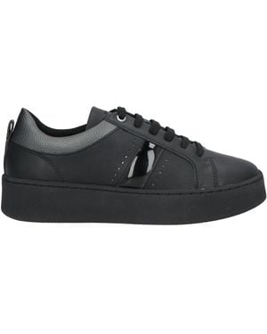 Geox Trainers Textile Fibres - Black