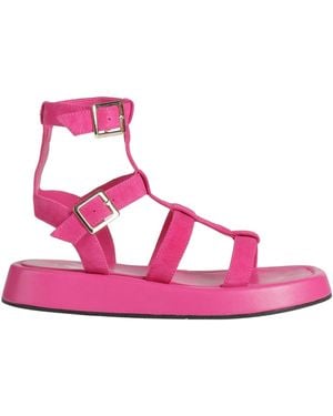 Manila Grace Sandals Leather - Pink