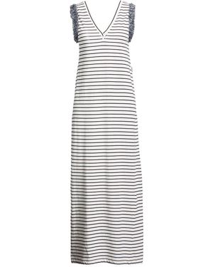 Suoli Maxi Dress Cotton, Polyamide, Polyester - White