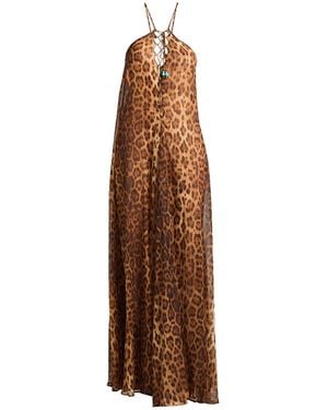 La Perla Maxi Dress - Brown