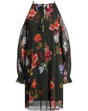 Fuzzi Mini Dress - Green