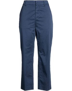 Dondup Trousers Cotton, Elastane - Blue