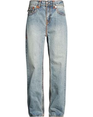 TRUE RELIGION Jeans Cotton, Rayon - Blue