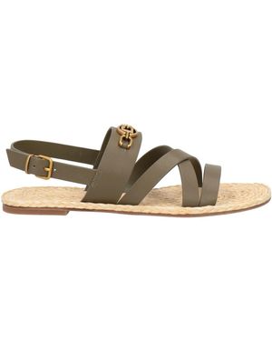 Lola Cruz Sandals - Green