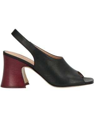 Chloé Sandals Leather - Black