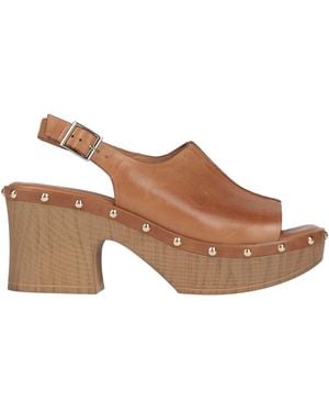 Tamaris Mules & Clogs - Brown
