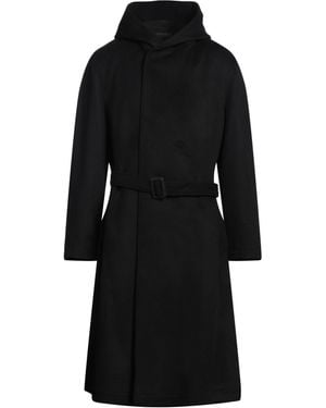 Y's BORN PRODUCT] COTTON TWILL LONG CAPE COAT – THE SHOP