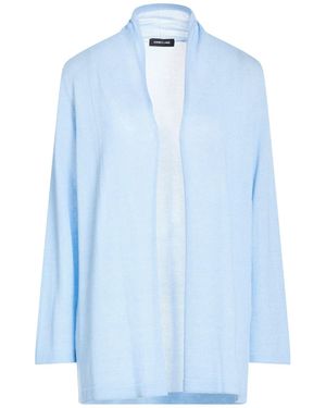 Anneclaire Cardigan Cotton, Viscose, Polyester - Blue