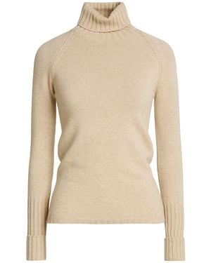 Lamberto Losani Turtleneck Cashmere - Natural