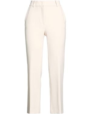 Peserico Pants Polyester, Viscose, Cotton, Elastane - White