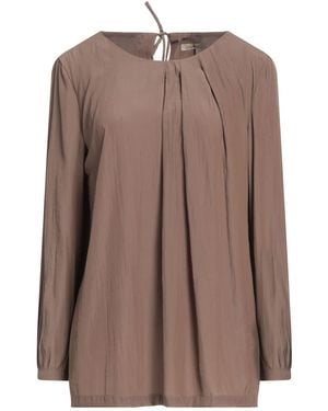L'Autre Chose Top Polyester - Brown