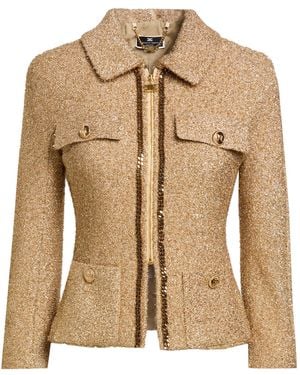 Elisabetta Franchi Chaqueta Y Cazadora - Neutro