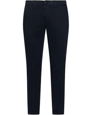 RE_HASH Midnight Trousers Cotton, Lyocell, Elastane - Blue