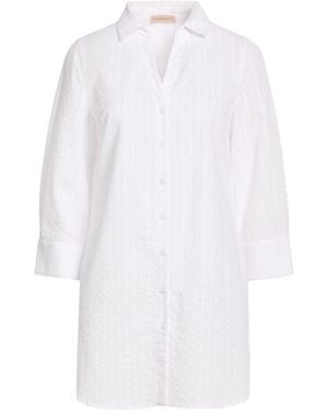 Purotatto Shirt Cotton, Linen, Polyester - White