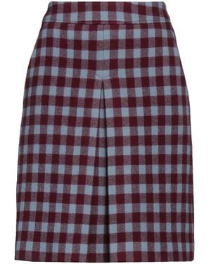 ODEEH Midi Skirt - Blue