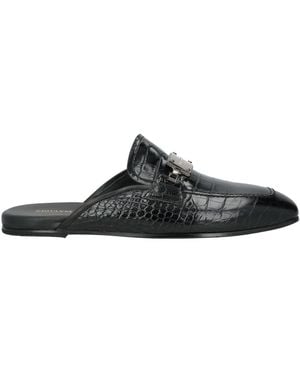 Giovanni Conti Mules & Clogs Leather - Black