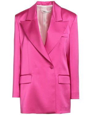 Nineminutes Fuchsia Blazer Polyester, Elastane, Viscose - Pink