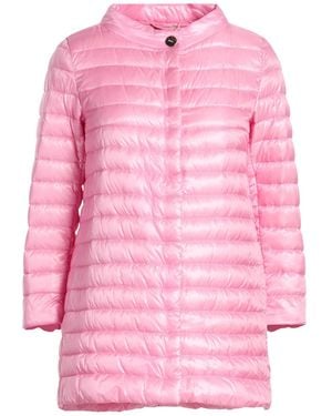 Herno Plumífero Y Acolchado - Rosa