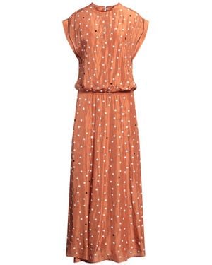 Alysi Vestito Lungo - Arancione