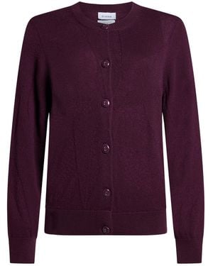 Barrie Twin Set Cashmere, Cotton - Purple