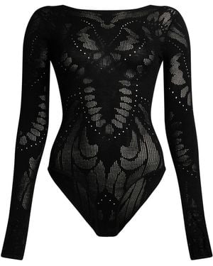 Mes Demoiselles Bodysuits - Black
