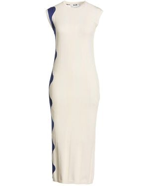 MSGM Midi Dress - Natural