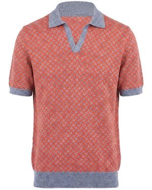 Drumohr Sweater Cotton, Linen - Pink