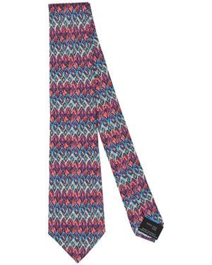 Missoni Coral Ties & Bow Ties Silk - Purple