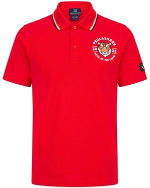 Paul & Shark Polo Shirt Cotton - Red