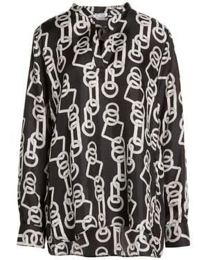 Caliban Top Silk - Black