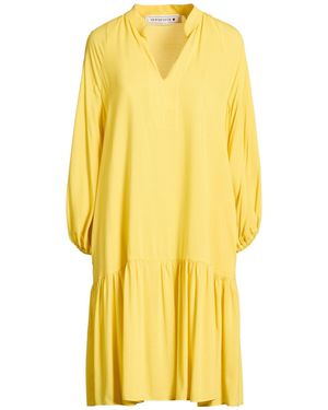 Shirtaporter Mini Dresses - Yellow