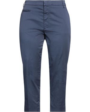 Dondup Cropped Pants - Blue