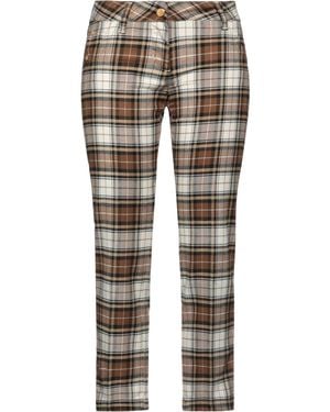 Jacob Cohen Pants Viscose, Polyester, Elastane, Soft Leather - Gray