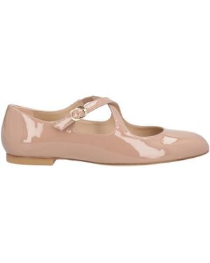 Stuart Weitzman Ballet Flats Leather - Pink