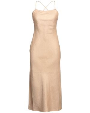 REMAIN Birger Christensen Midi Dress - Natural