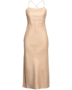 REMAIN Birger Christensen Midi-Kleid - Natur